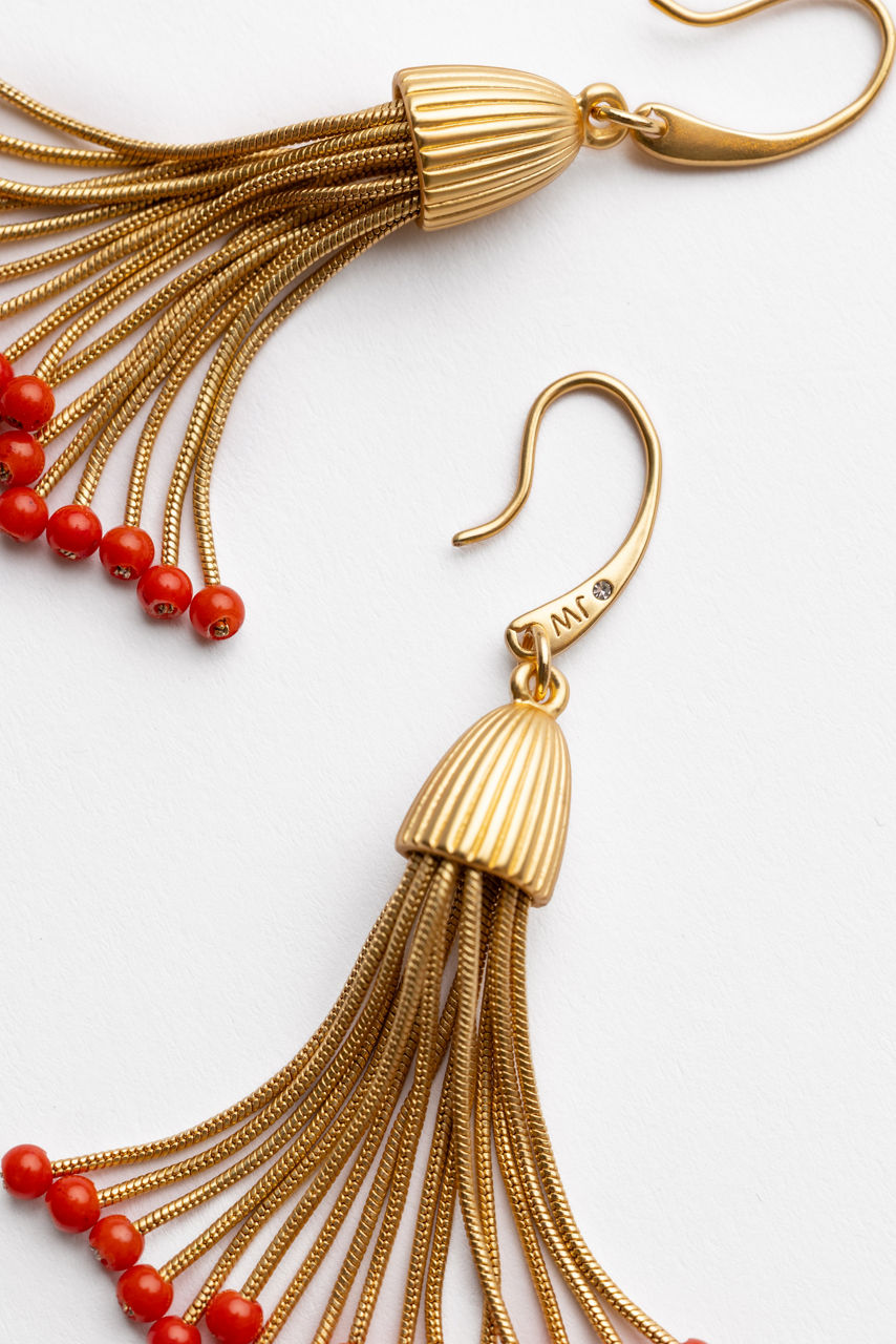 TASSEL EARRINGS, , large image 2
