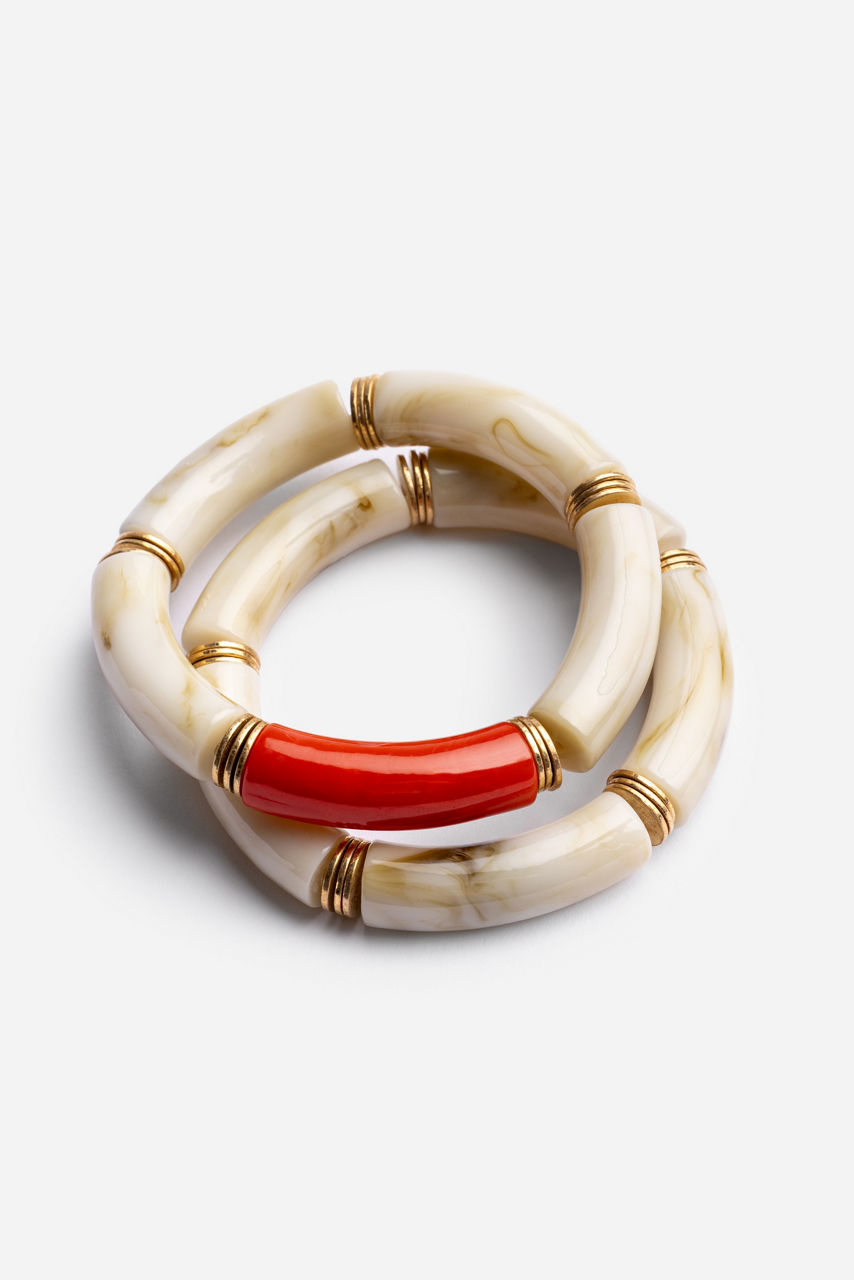 RESIN STRETCH BRACELET SET, , large image 2