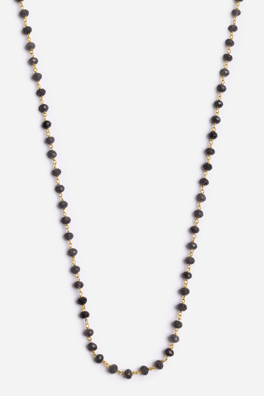 BEADED CHAIN NECKLACE, , large image 1