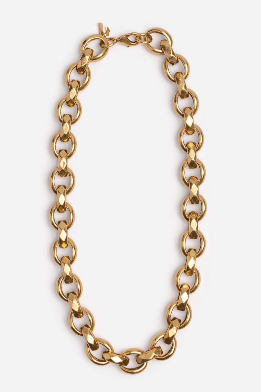 OVAL LINK NECKLACE, , large image 1