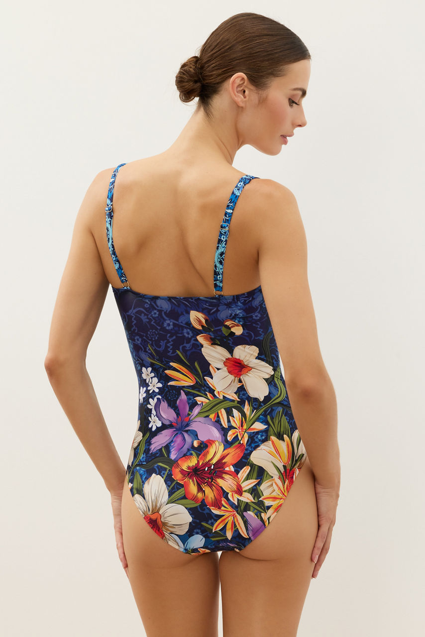 IMOGEN NIGHT MARILYN RUCHED ONE PIECE, , large image 4