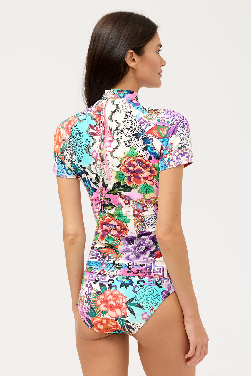 ROSEUM SHORT SLEEVE SURF SHIRT, , large image 3