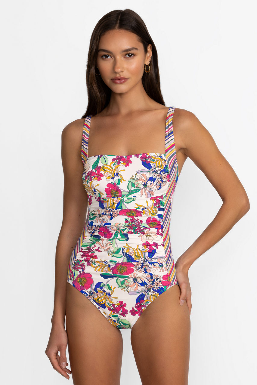 MARILYN RUCHED ONE PIECE