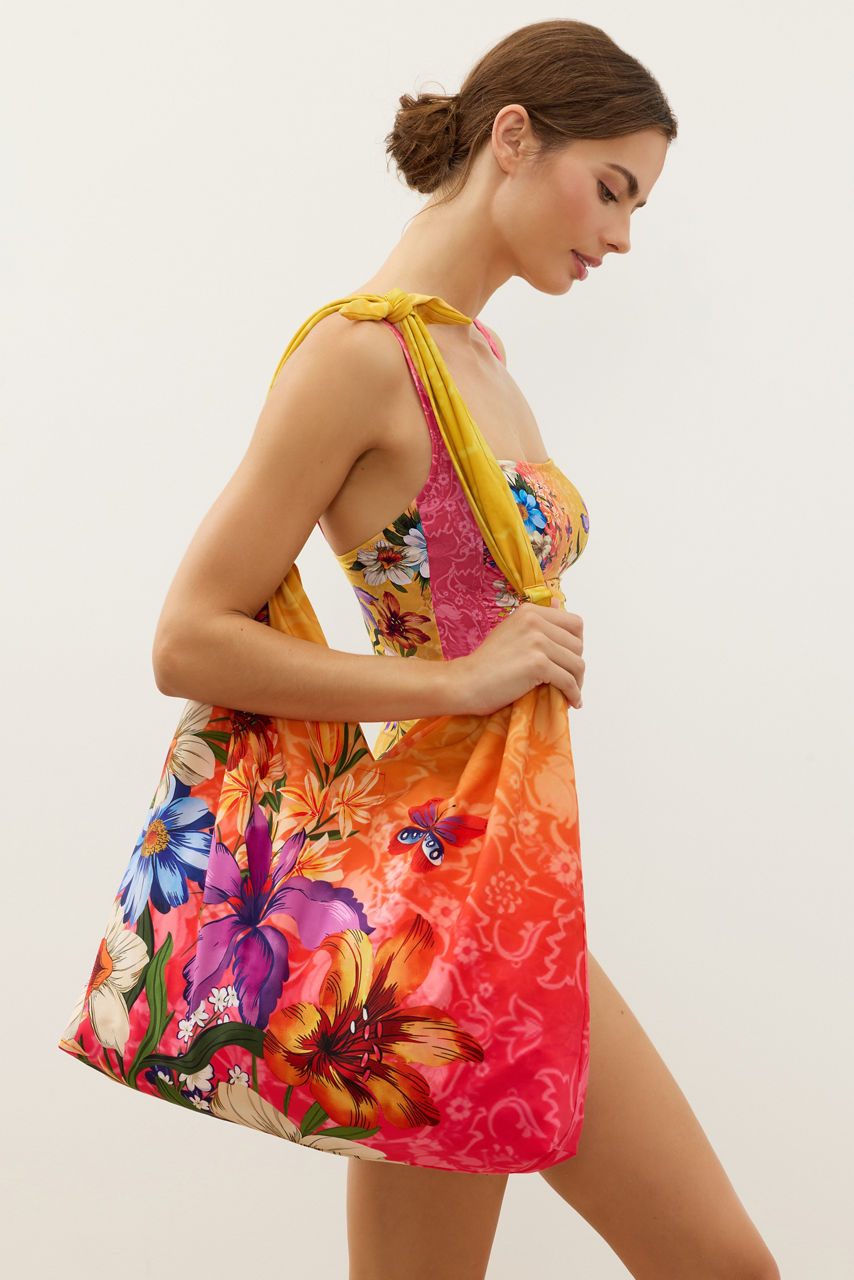IMOGEN OMBRE RING BEACH BAG, , large image 1