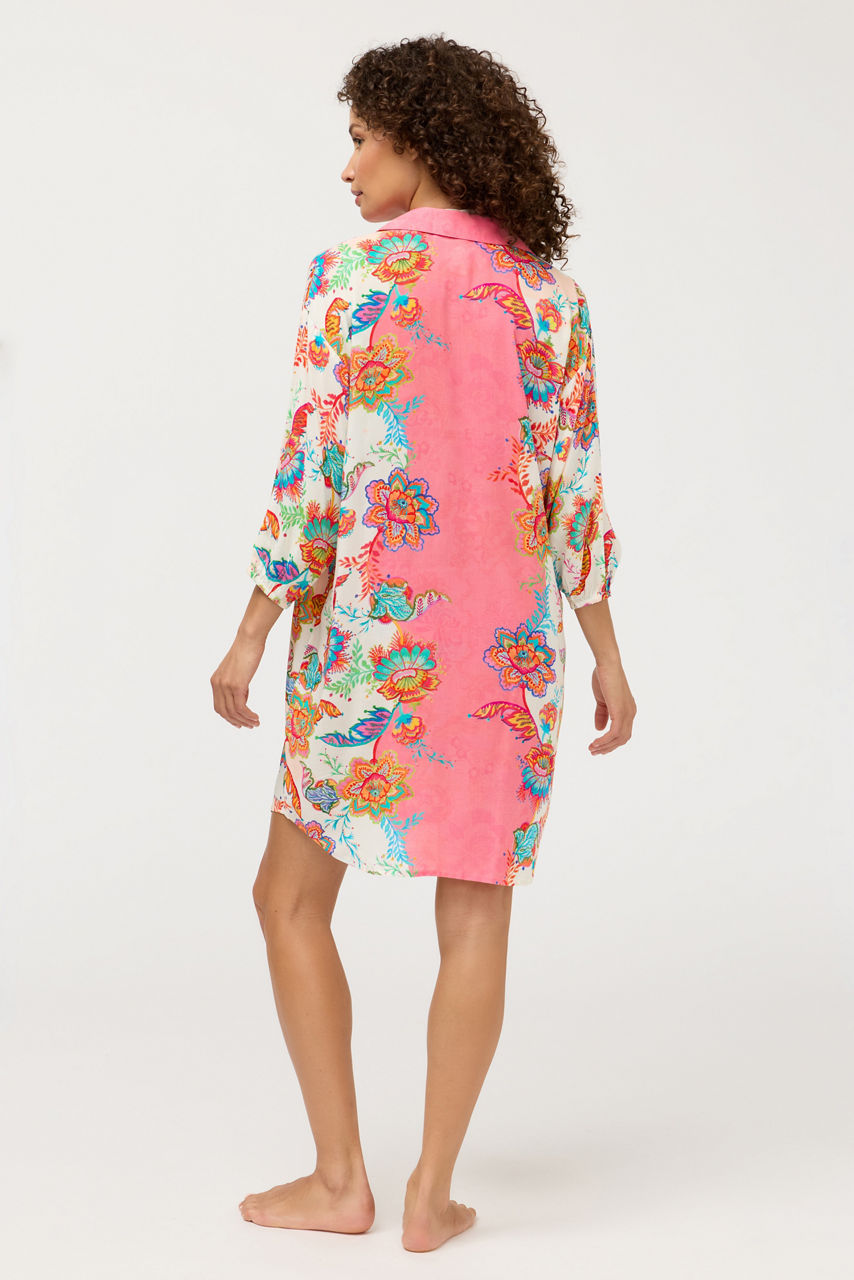 ROISIN BUTTON DOWN SHIRT DRESS, , large image 4