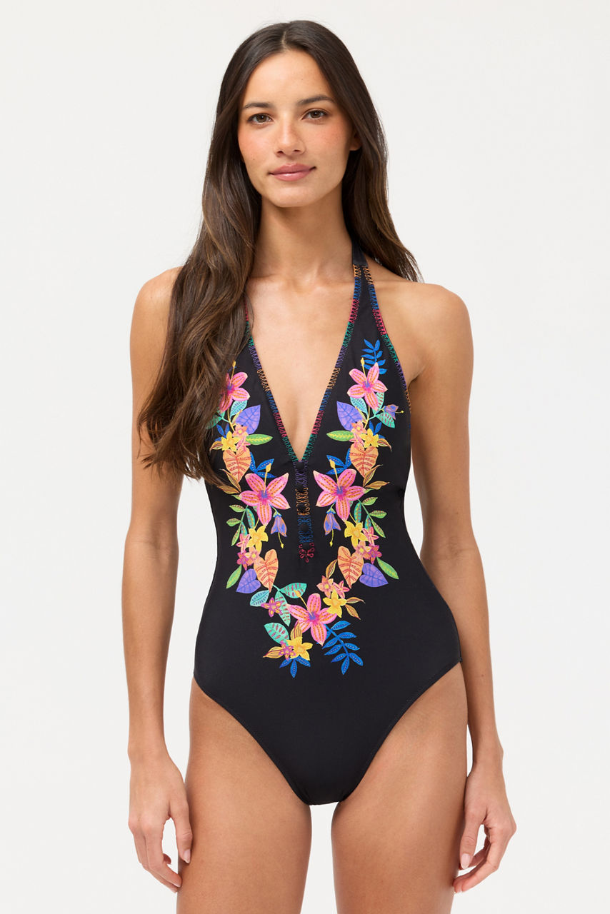 SCABIOSA HALTER ONE PIECE, , large image 2