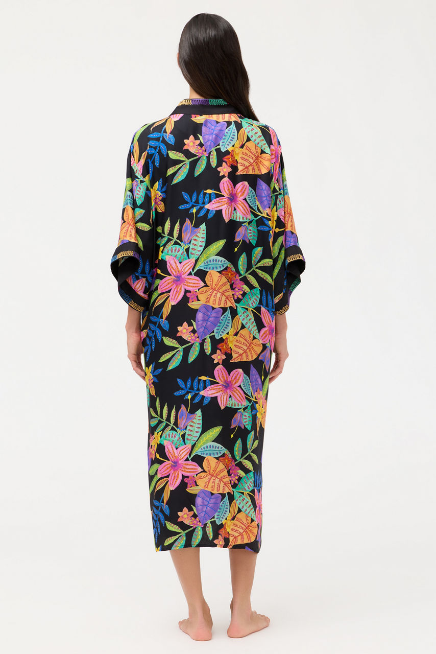 SCABIOSA LONG KIMONO, , large image 4