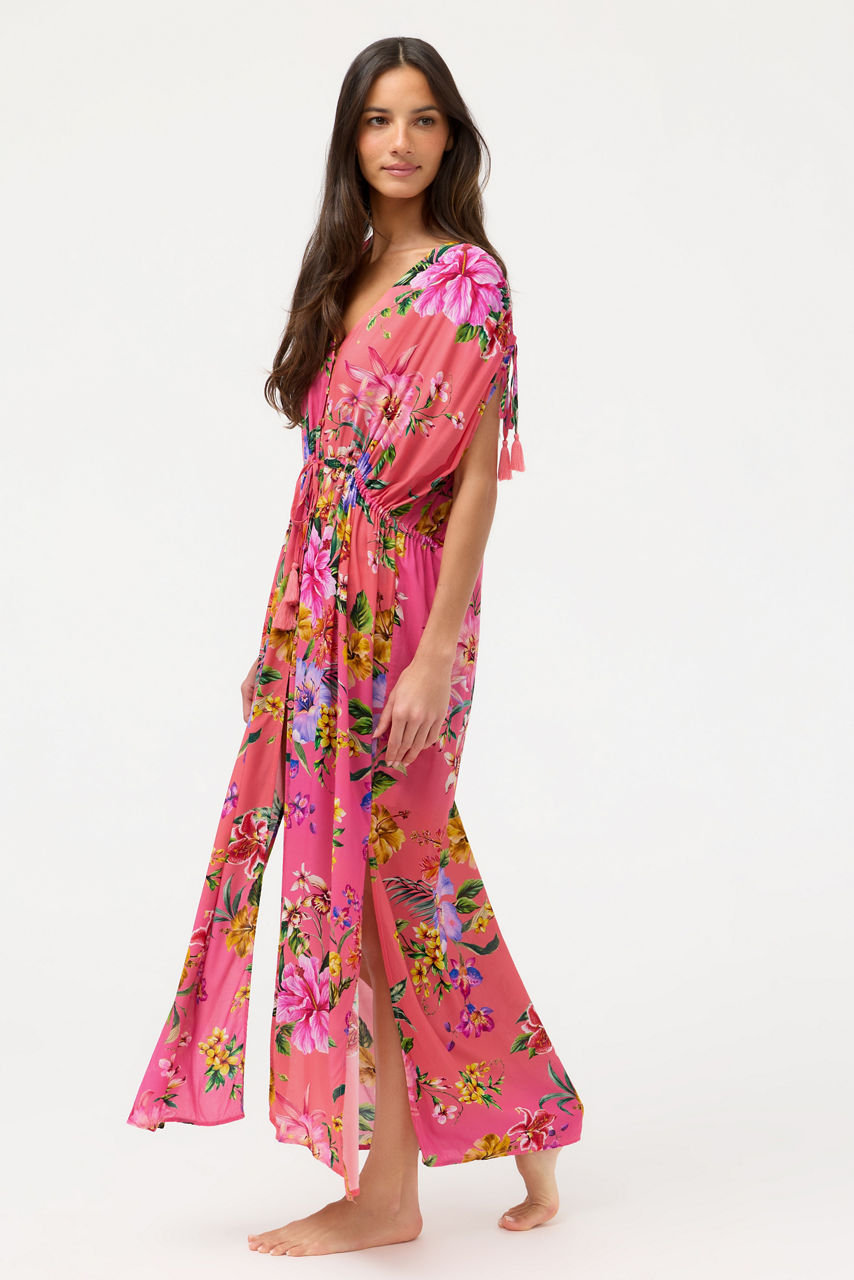 KAIRI DRAWCORD KAFTAN, , large image 1