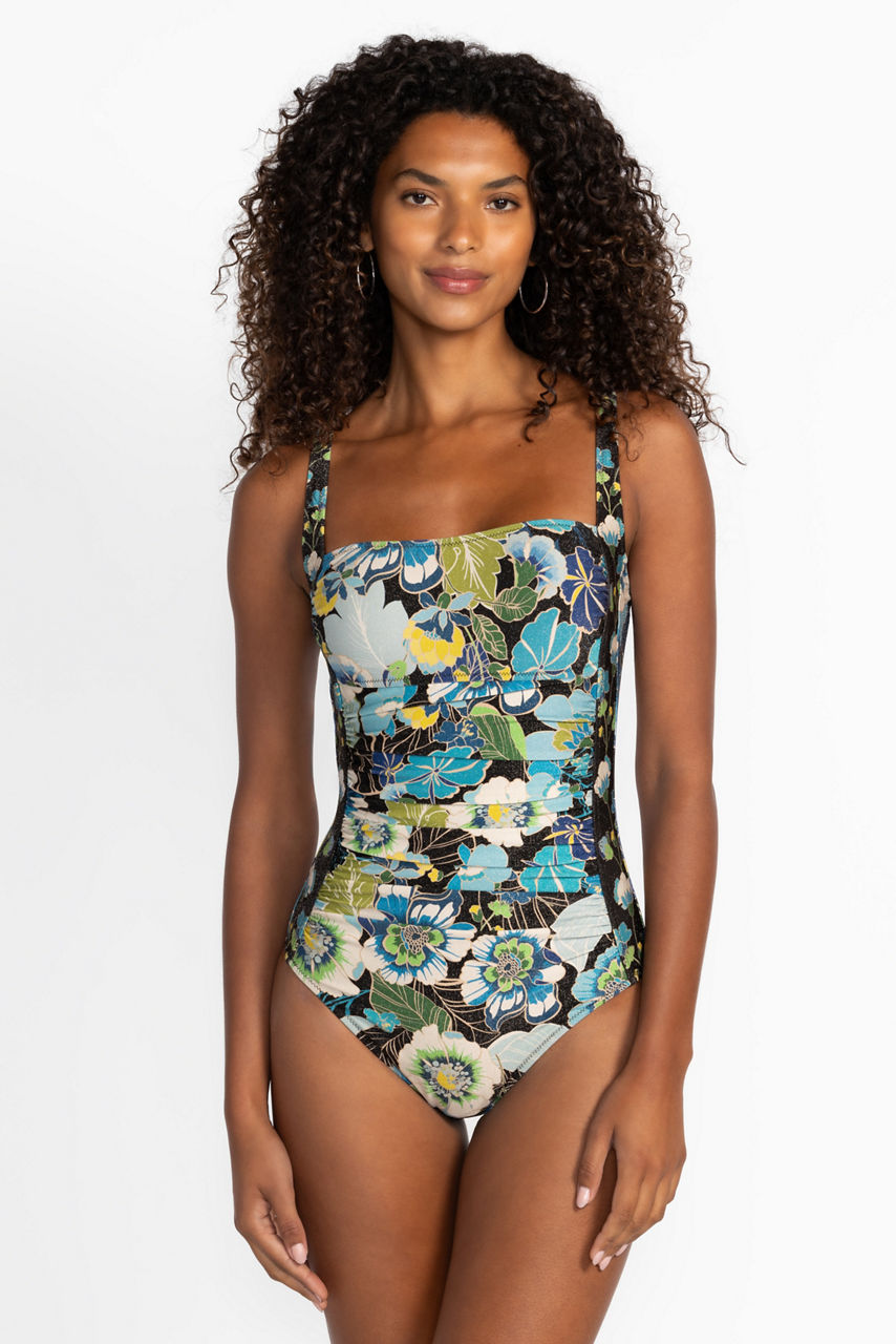 JENN RUCHED ONE PIECE