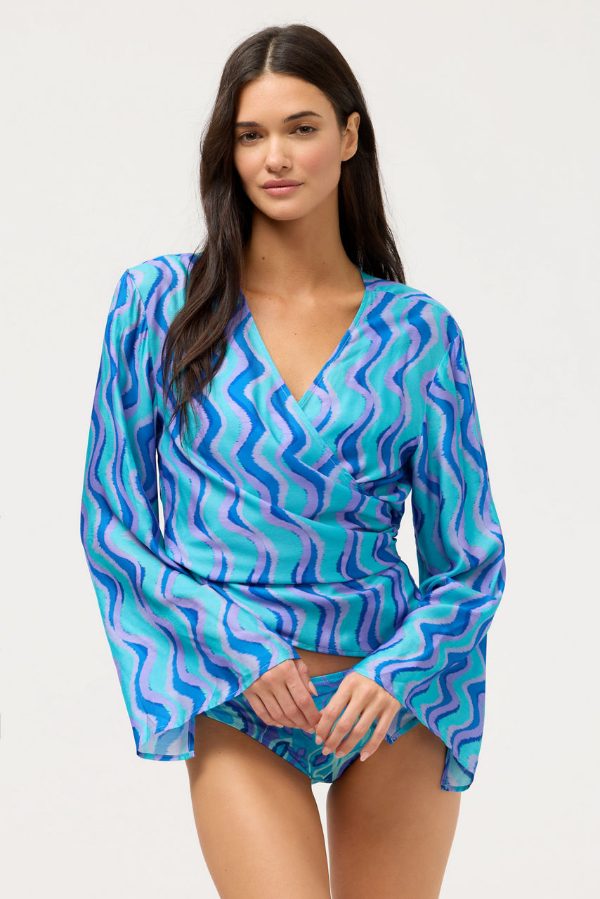MULLA WAVE OPEN FRONT SHIRTIGAN, , large image 2