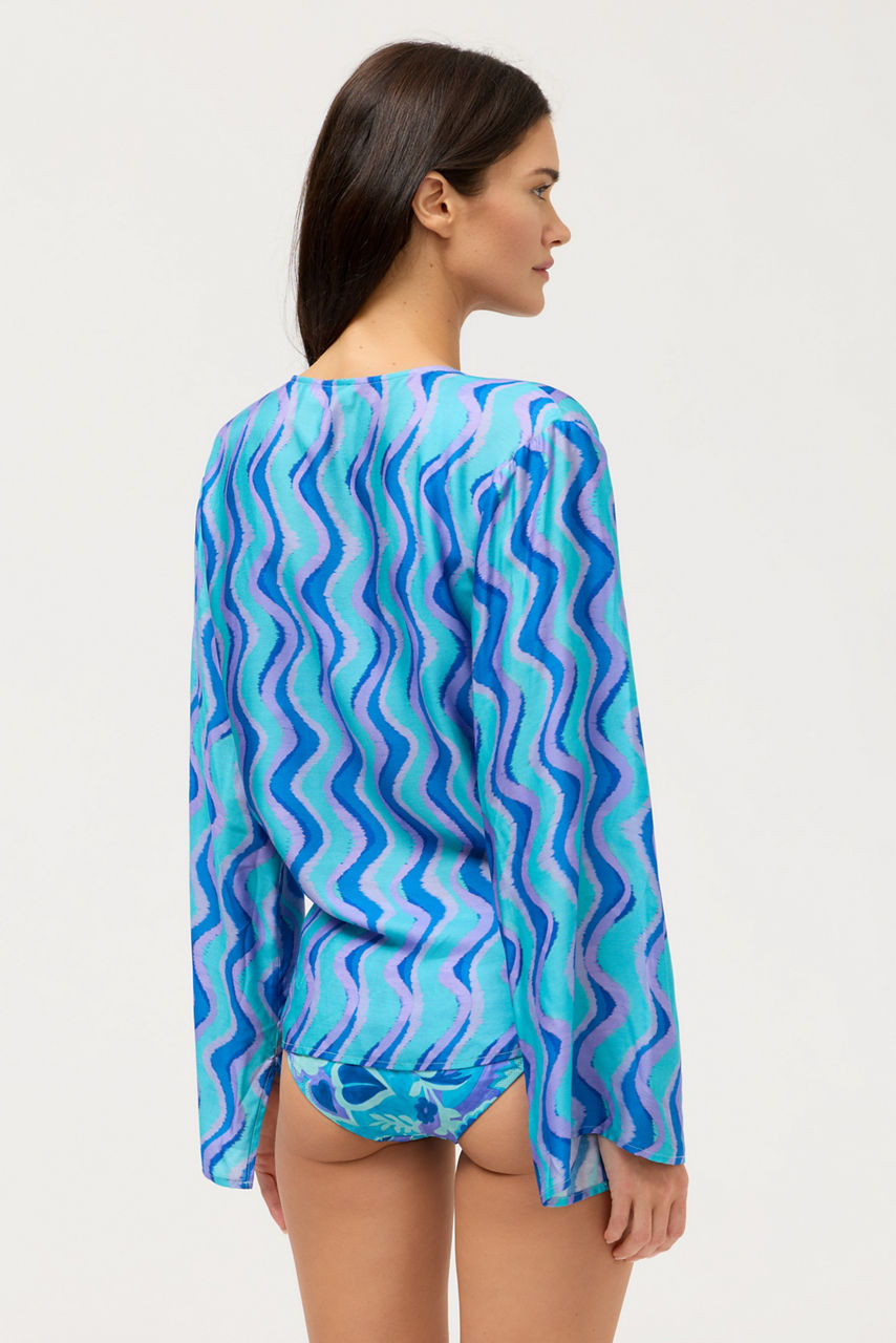 MULLA WAVE OPEN FRONT SHIRTIGAN, , large image 5
