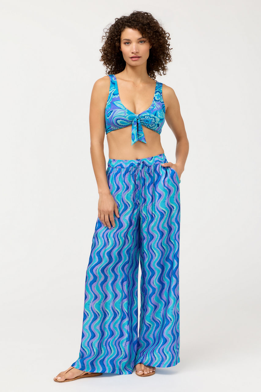 MULLA WAVE WIDE LEG PANT, , large image 1