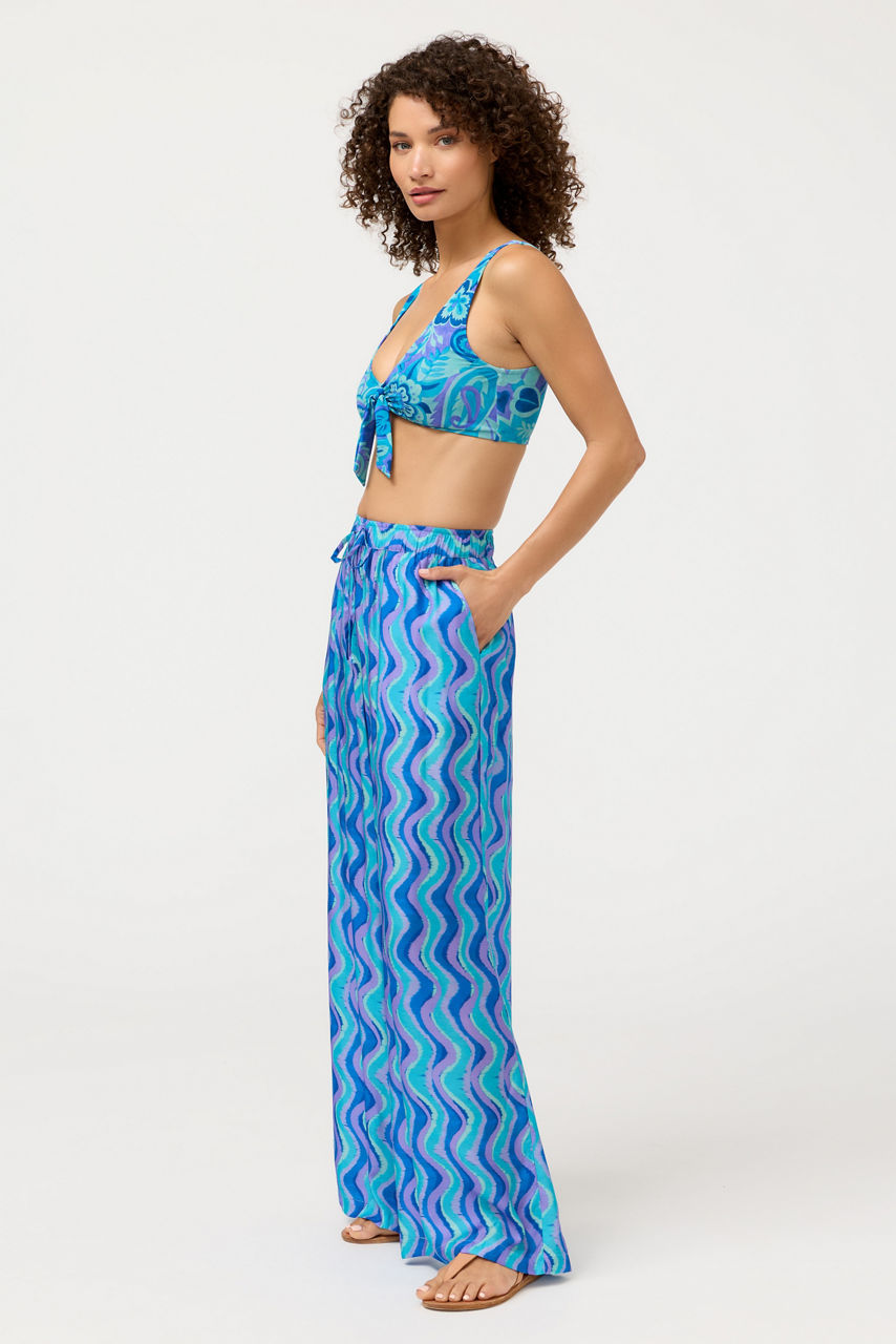 MULLA WAVE WIDE LEG PANT, , large image 2