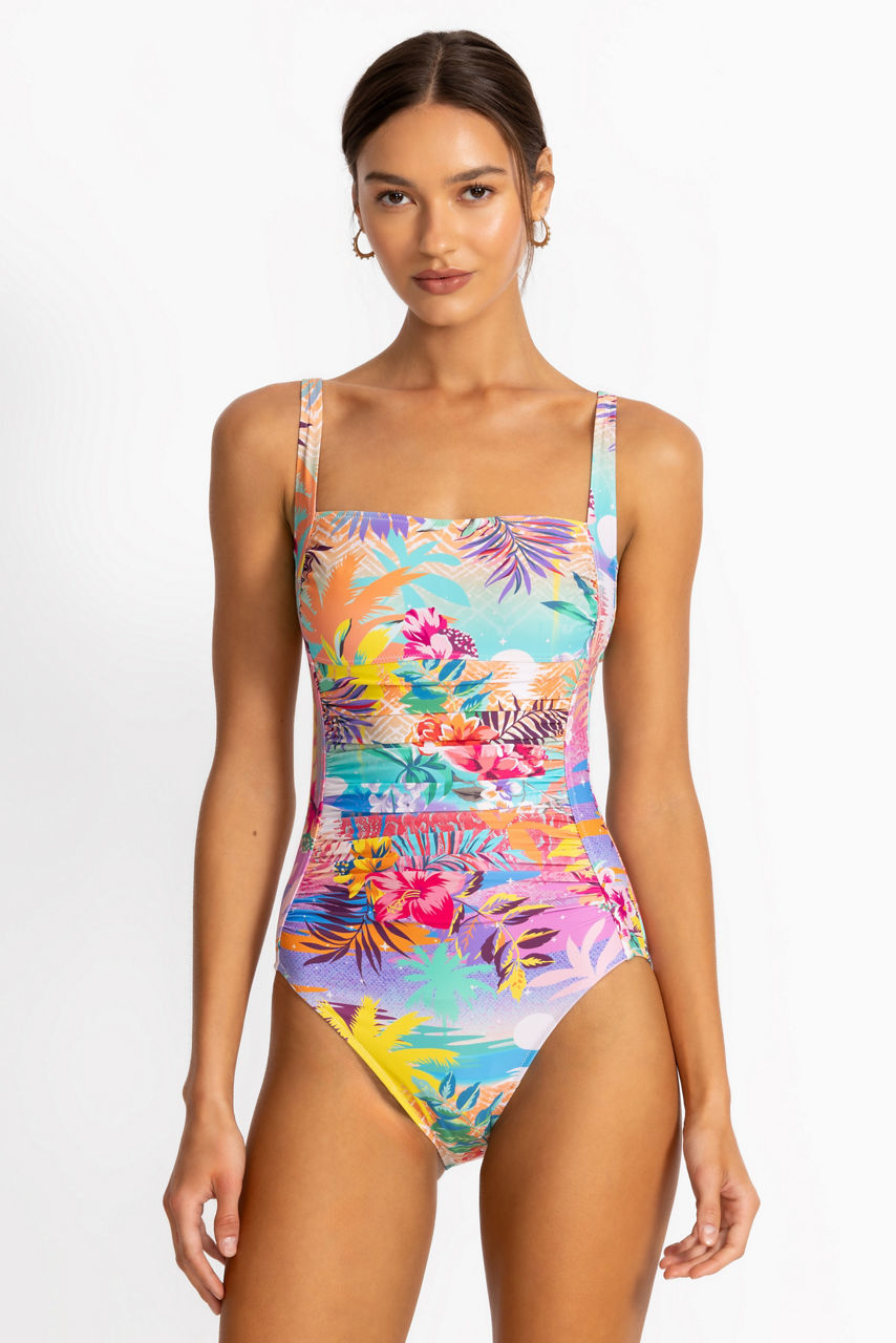 MARILYN RUCHED ONE PIECE