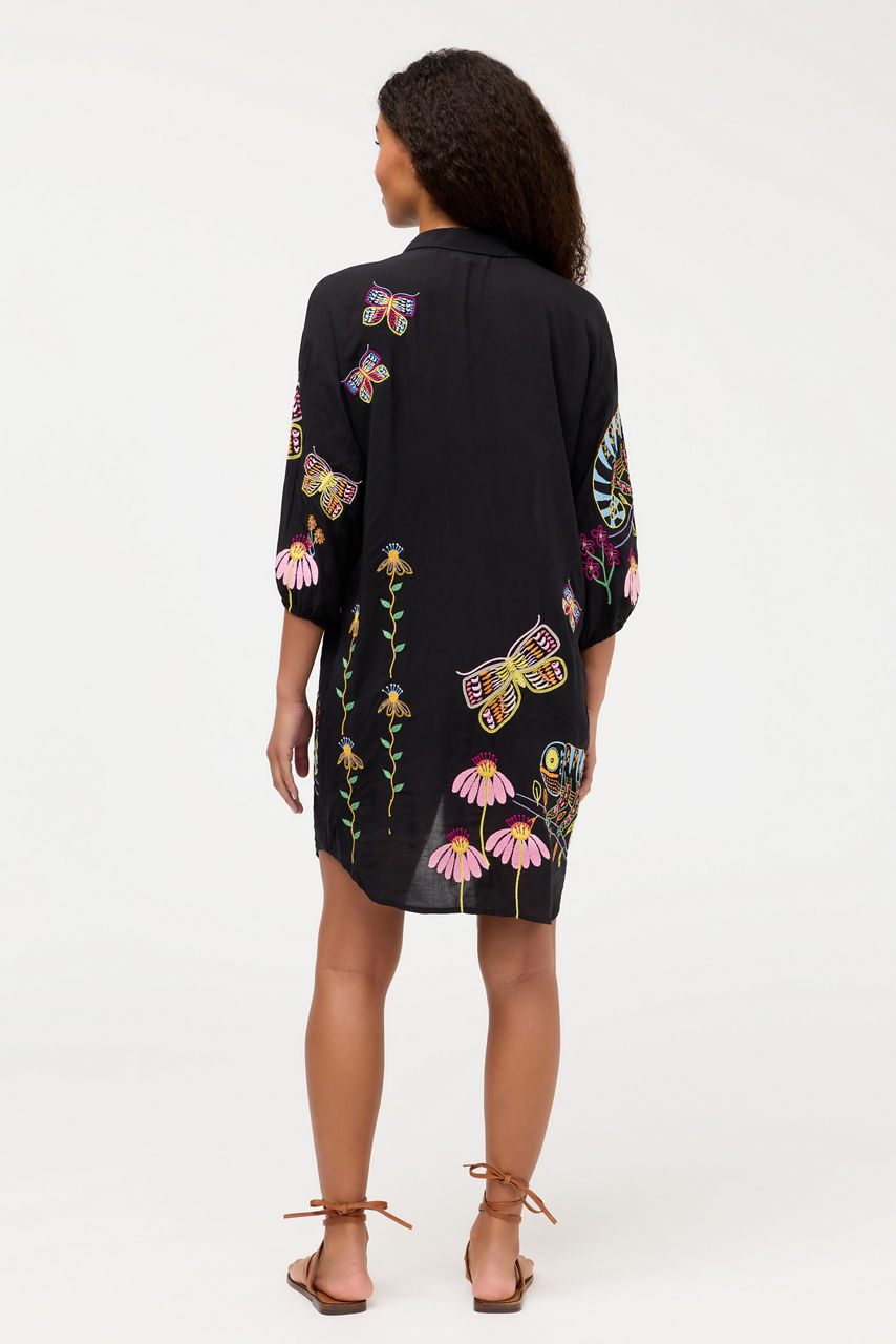 JW X ASHLEY PERCIVAL BUTTON DOWN SHIRT DRESS, , large image 3