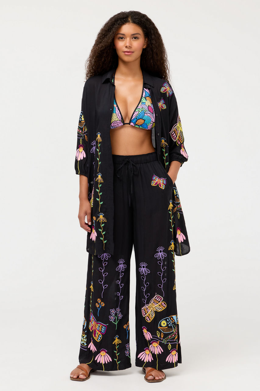 JW X ASHLEY PERCIVAL WIDE LEG PANT, , large image 1