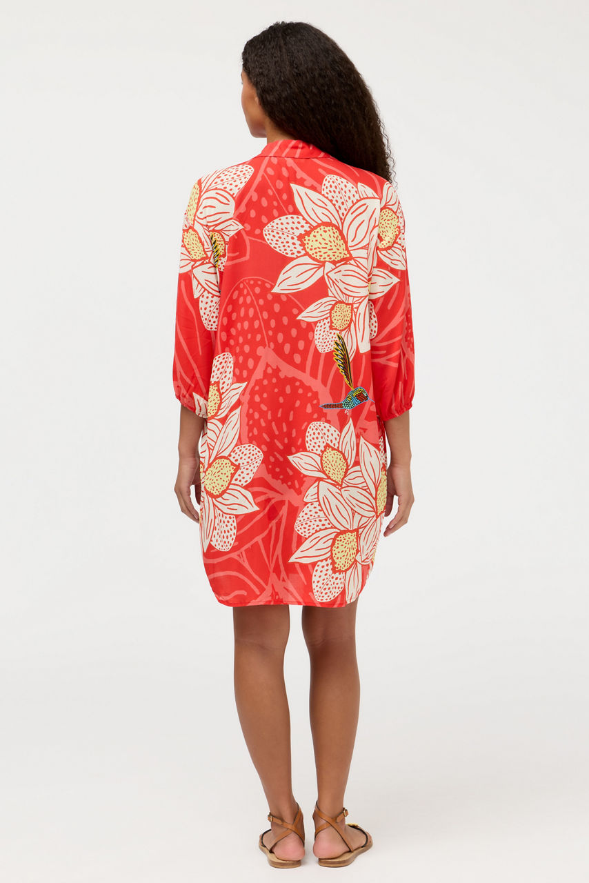 JW X ASHLEY PERCIVAL BUTTON DOWN SHIRT DRESS, , large image 4