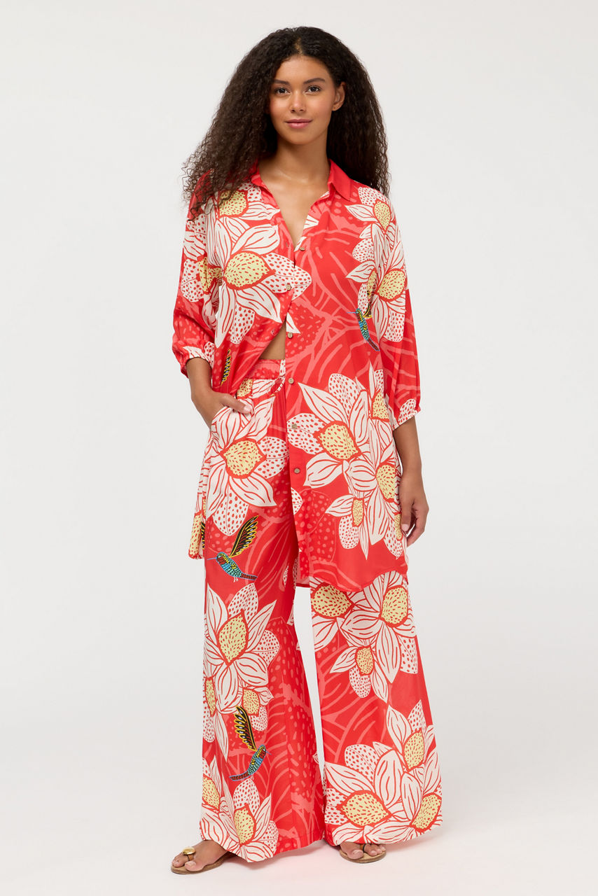JW X ASHLEY PERCIVAL WIDE LEG PANT, , large image 1
