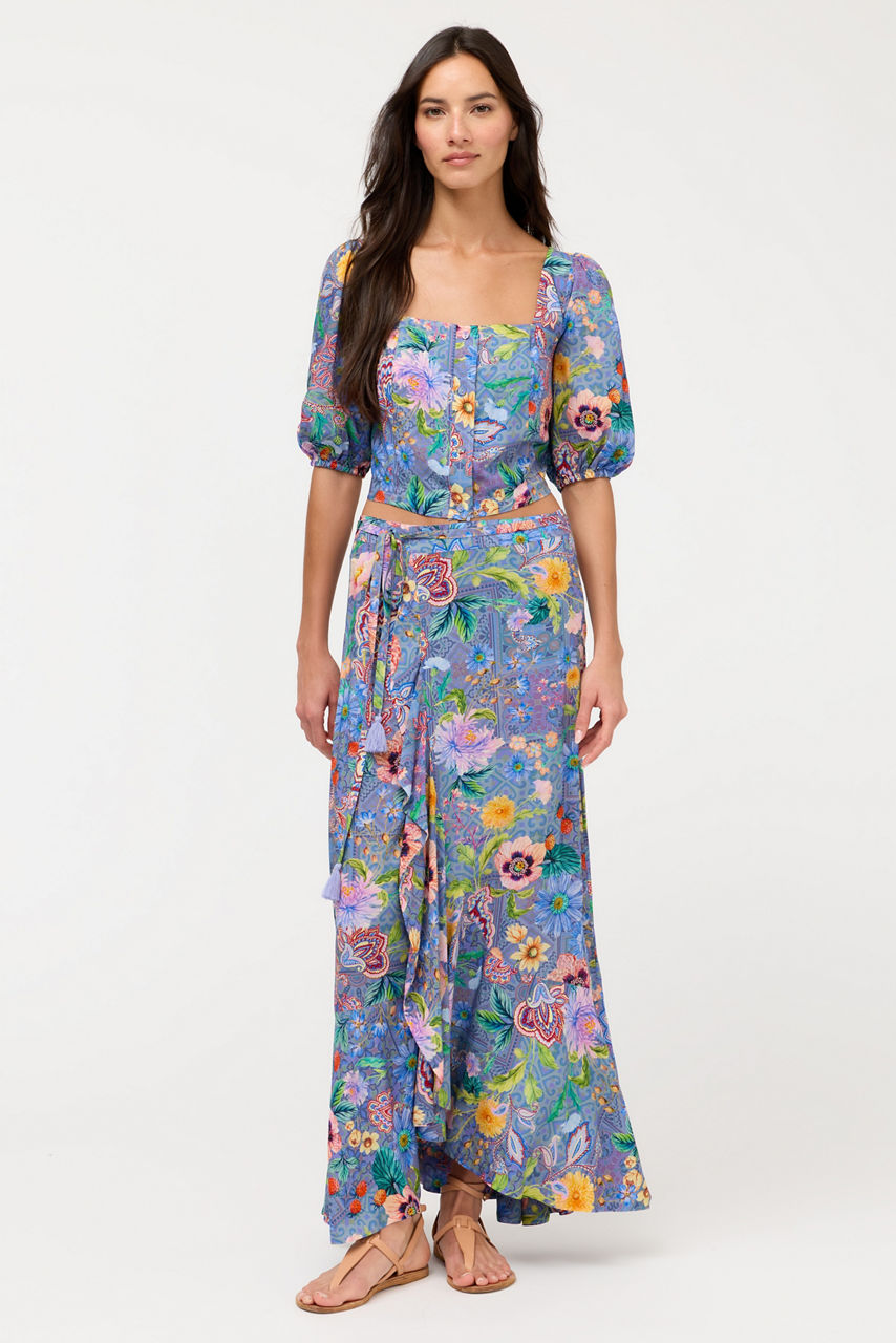 LILLIANA SIDE TIE PAREO, , large image 1