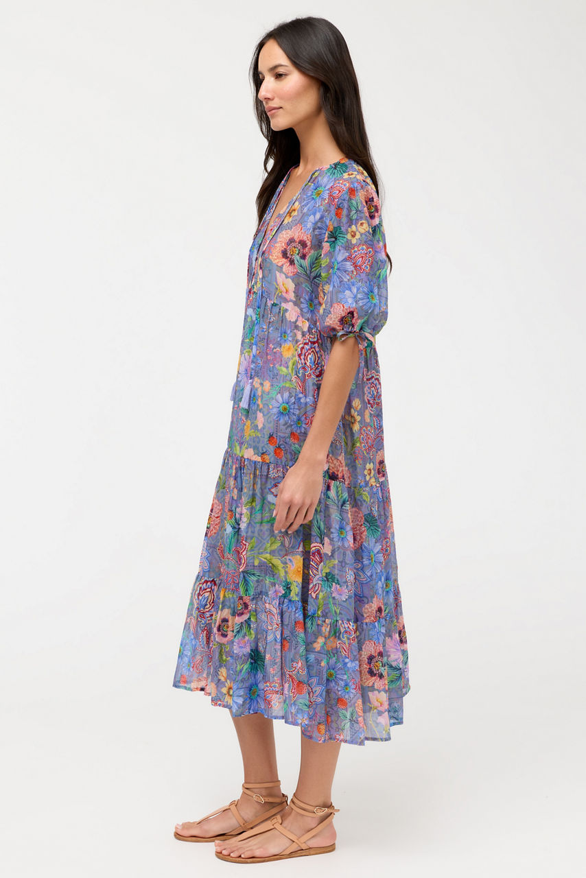 LILLIANA TIERED MAXI DRESS, , large image 2