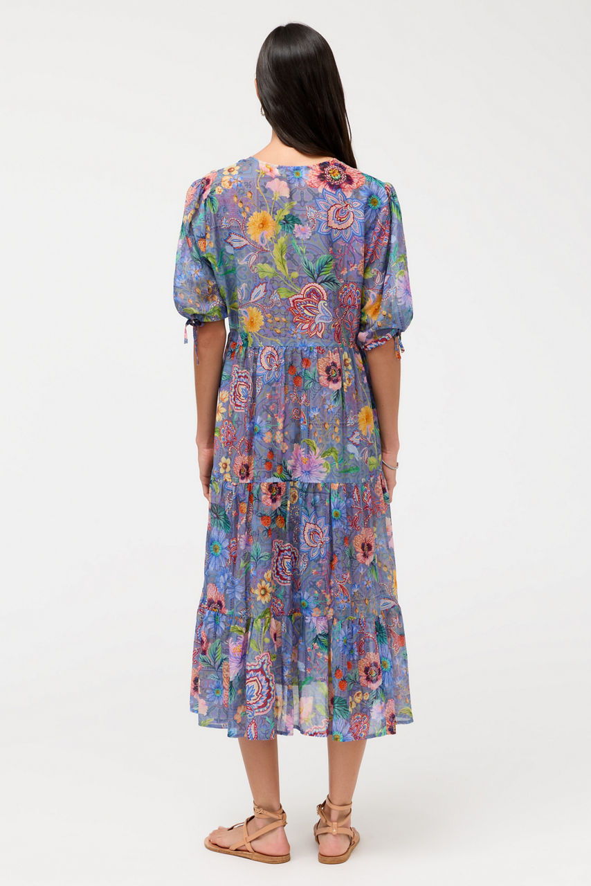 LILLIANA TIERED MAXI DRESS, , large image 3