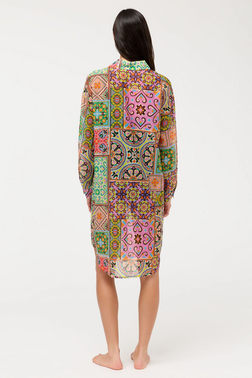 LANTHE LONG SHIRT DRESS, , large image 3