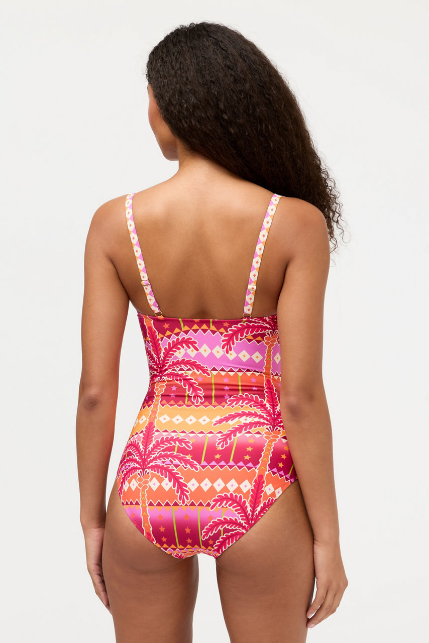 MARILYN RUCHED ONE PIECE, , large image 3