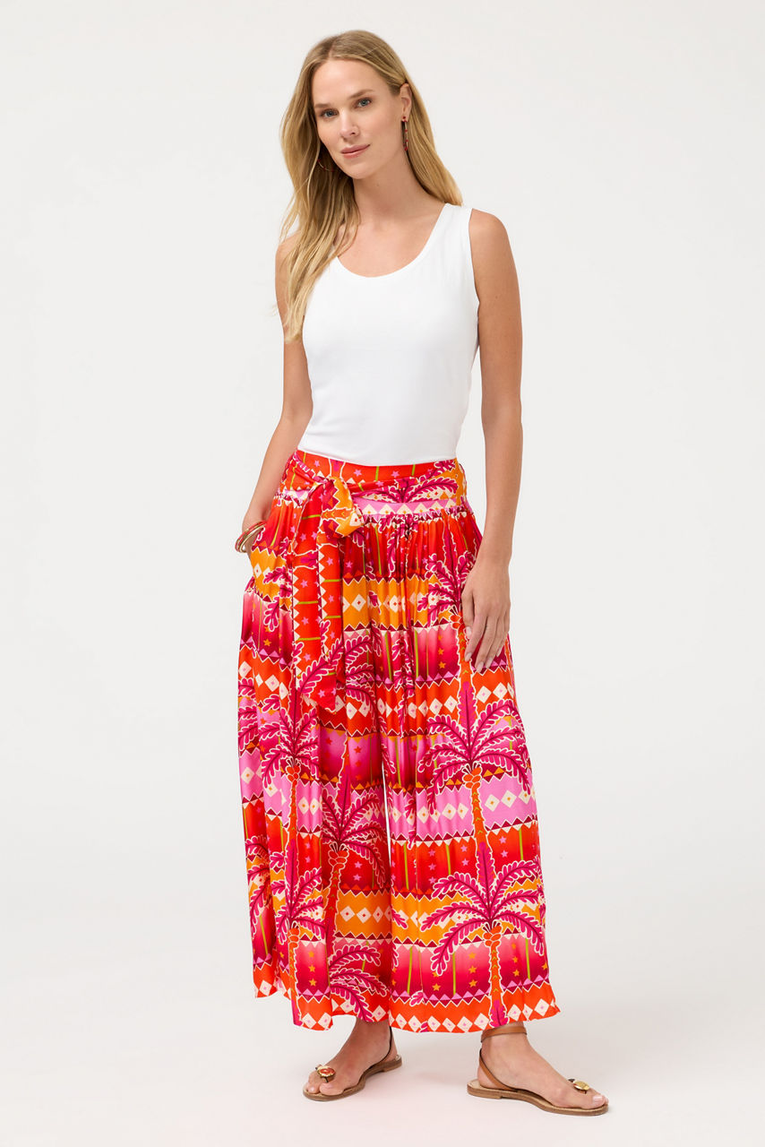 PALAZZO CROPPED PANT, , large image 1