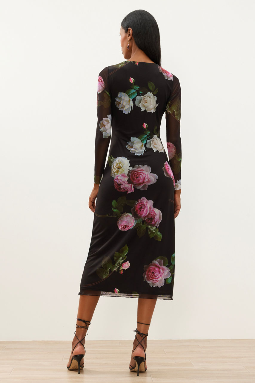 AURORYA MIDI DRESS, , large image 3