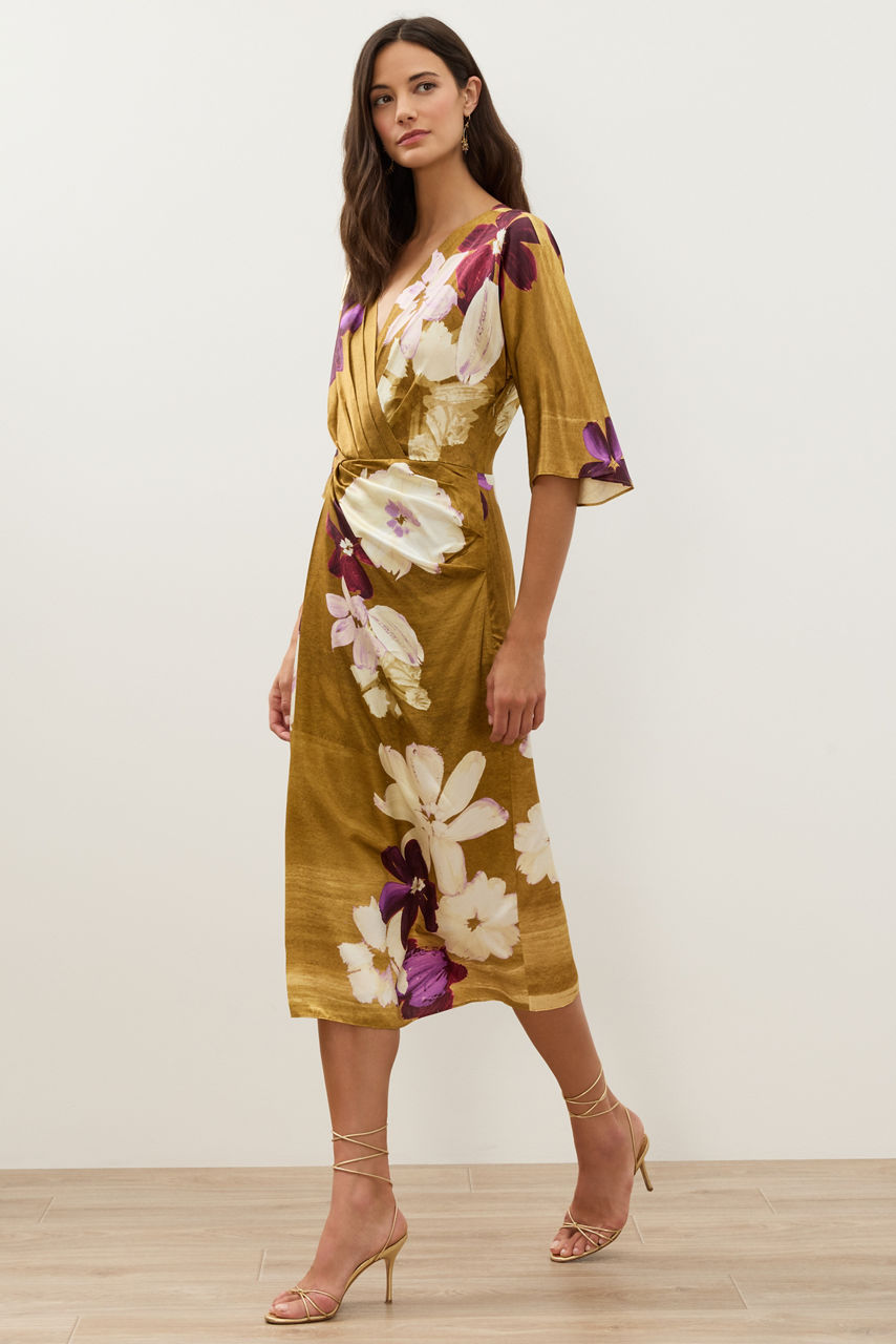 DOLANTI TWIST MIDI DRESS, , large image 2