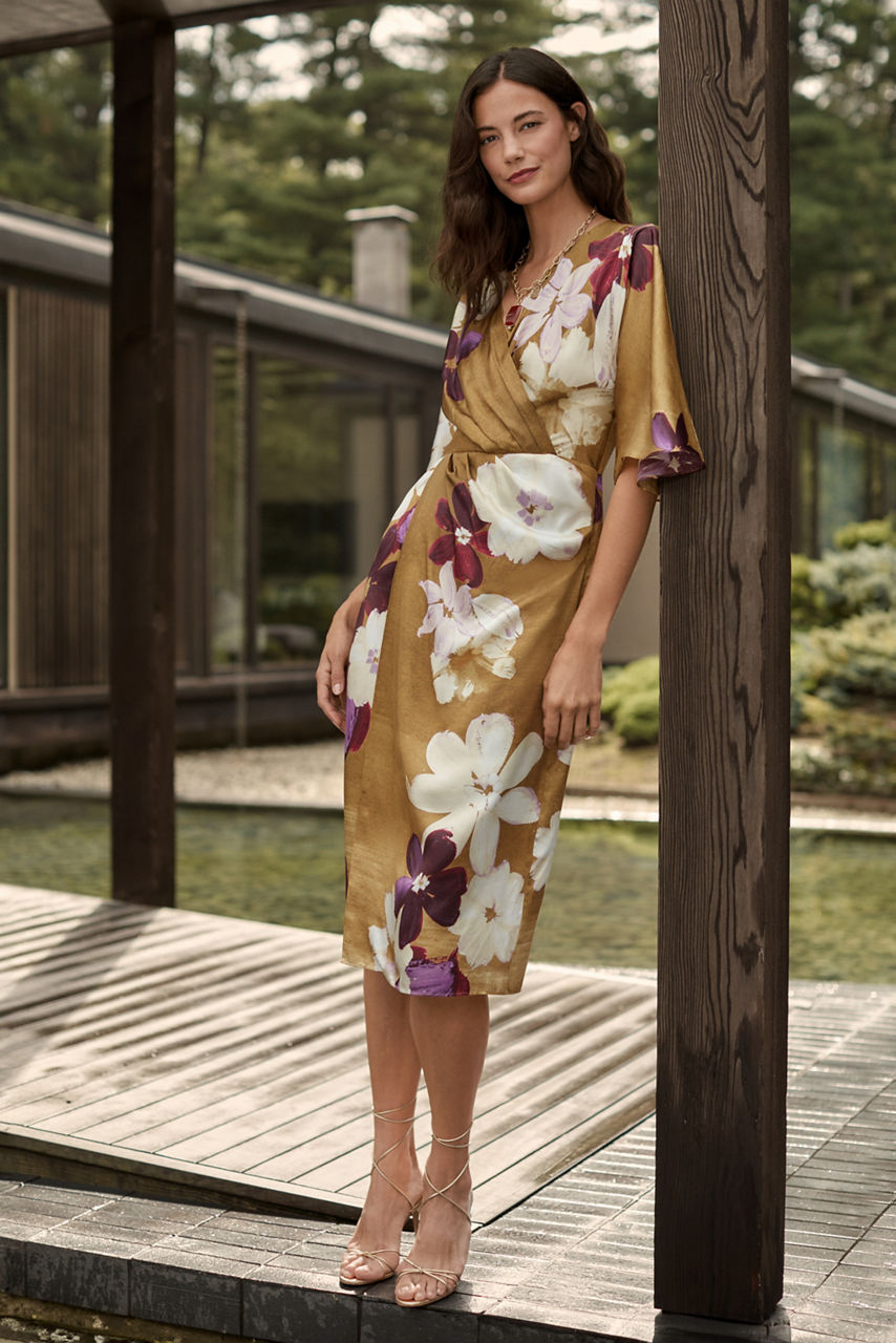 DOLANTI TWIST MIDI DRESS, , large image 6