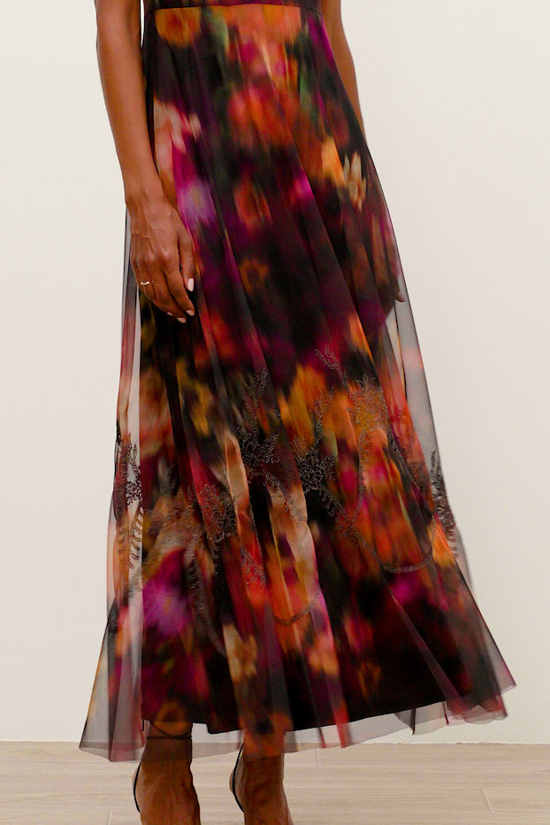 MERTINA MAXI MESH DRESS, , large video