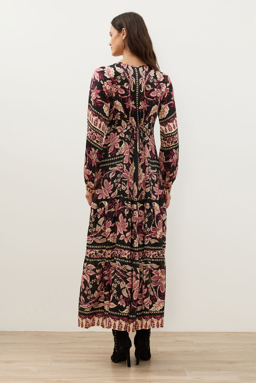 MAKAYLA PEASANT MAXI DRESS, , large image 5
