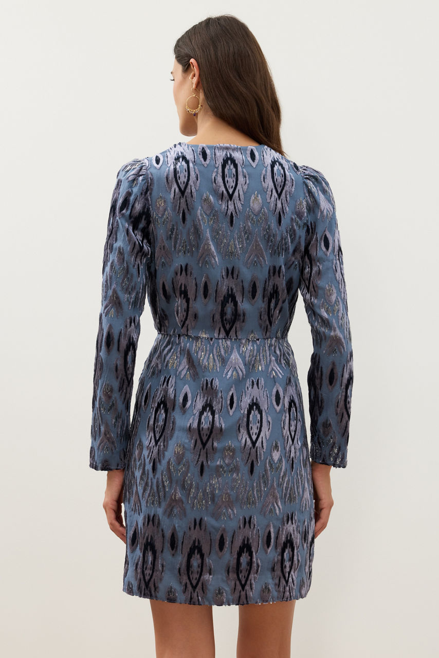 BOYSIE WRAP MINI DRESS, , large image 3