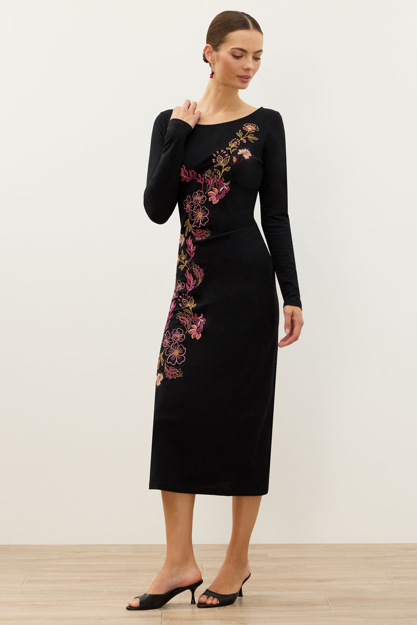 LEYLY MIDI DRESS, , large image 3