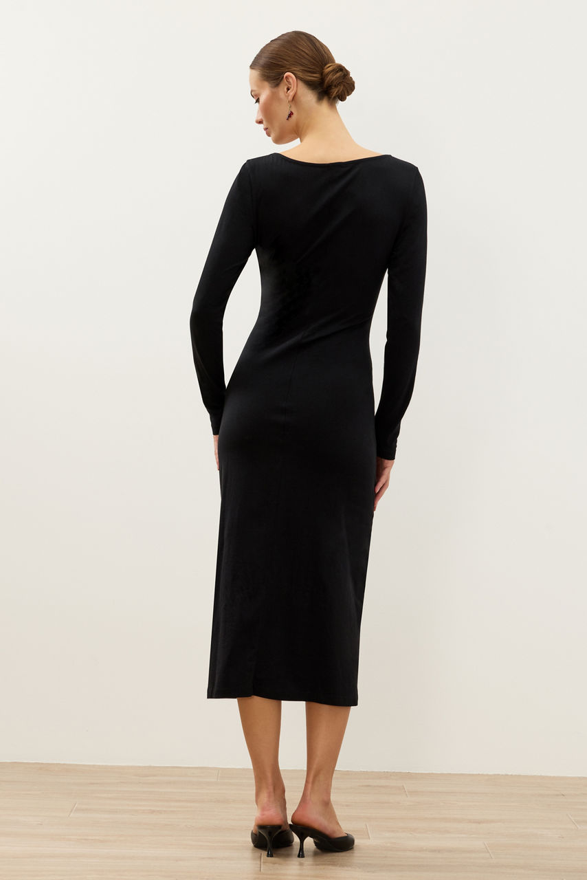 LEYLY MIDI DRESS, , large image 4