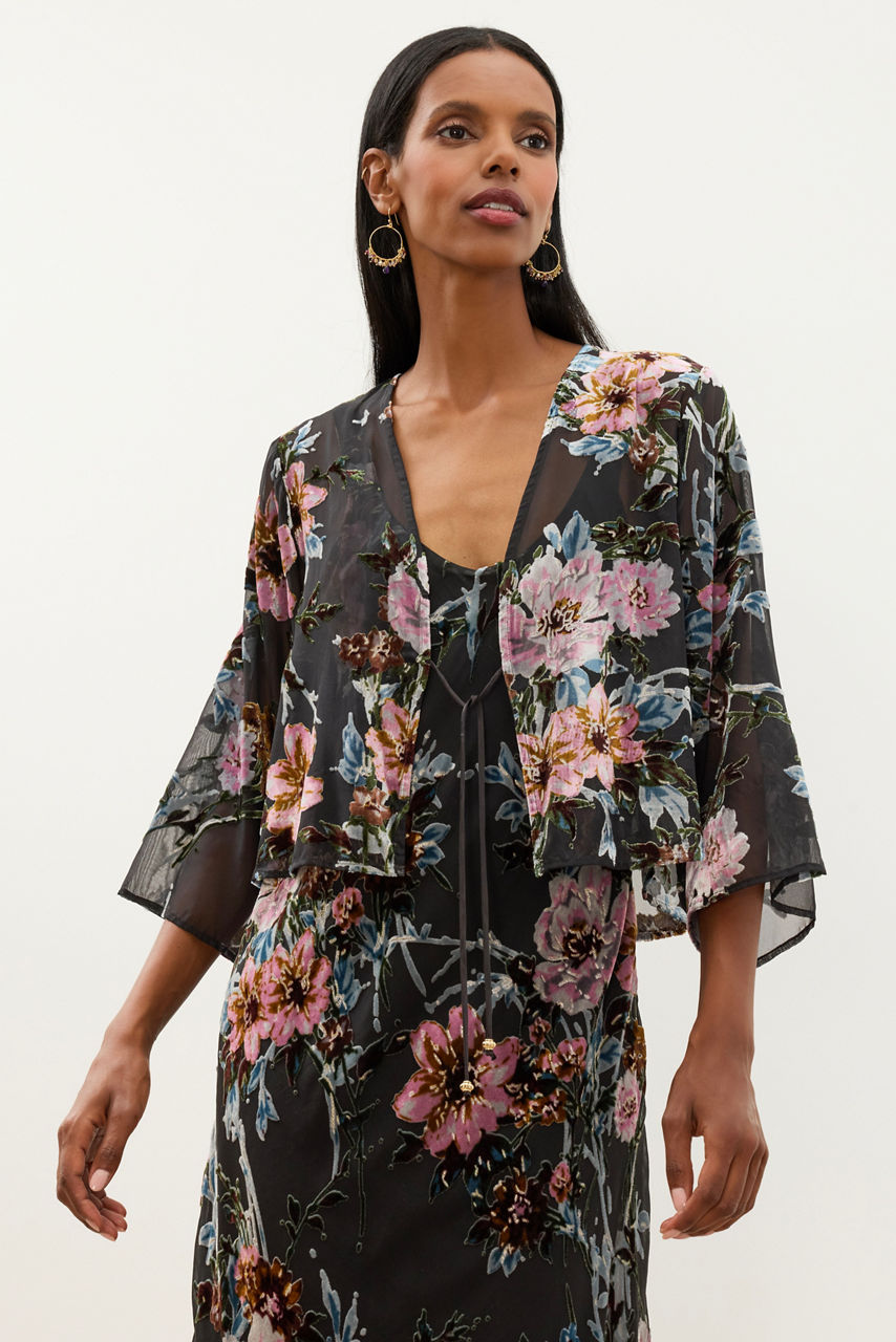 MERTINA BURNOUT BOLERO, , large image 2