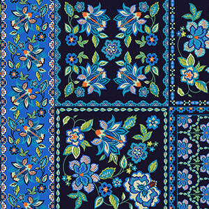 SMOCKED SLEEVE PARIS BLOUSE, , swatch