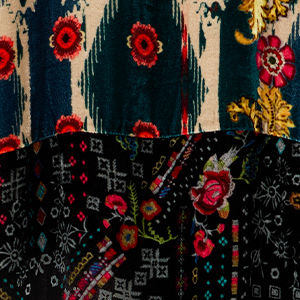 ONE OF A KIND VELVET KIMONO, , swatch