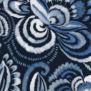 FEATHERY FLOWER SILK SCARF, , swatch