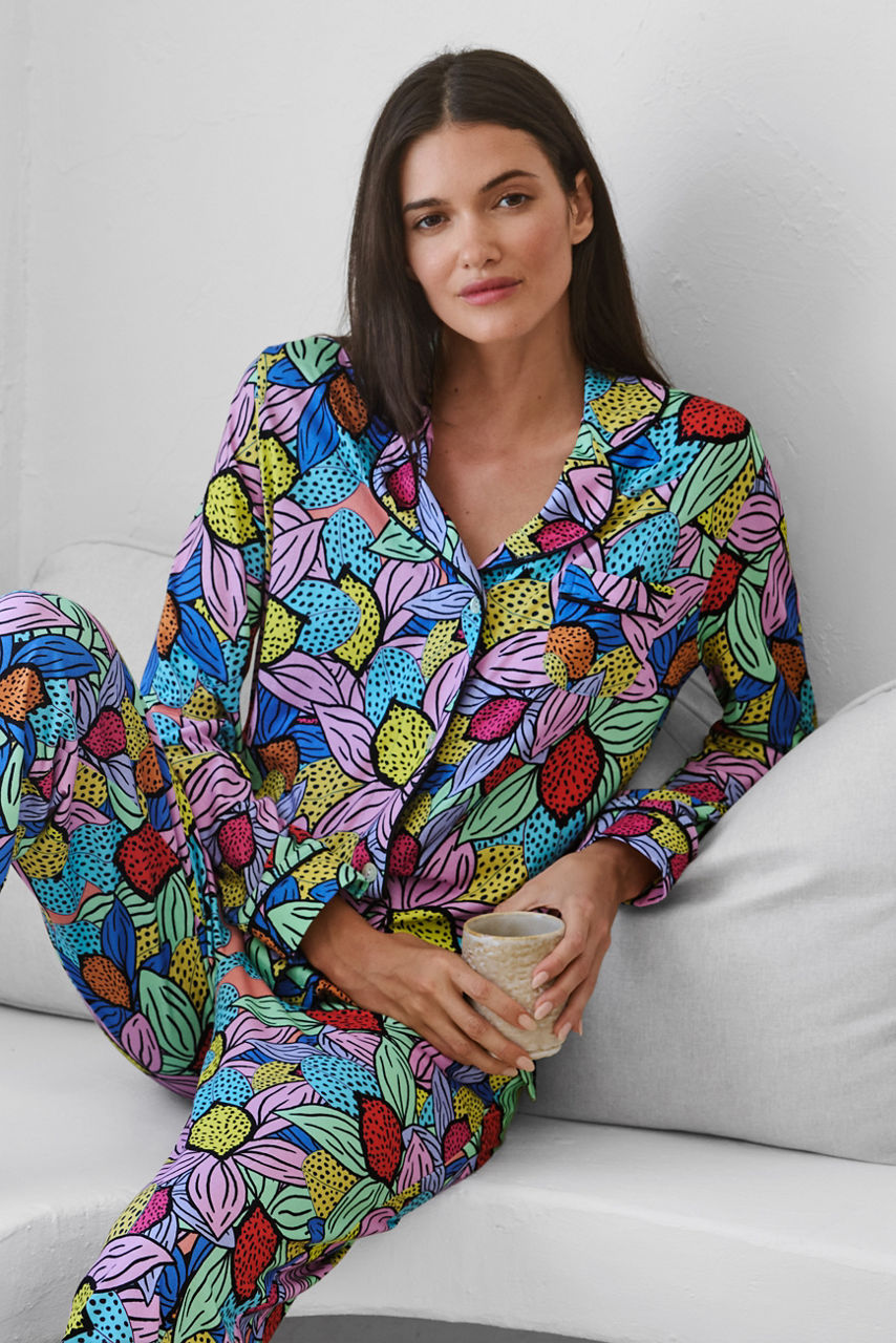 JW X ASHLEY PERCIVAL THE CARLY PJ SET, , large image 5
