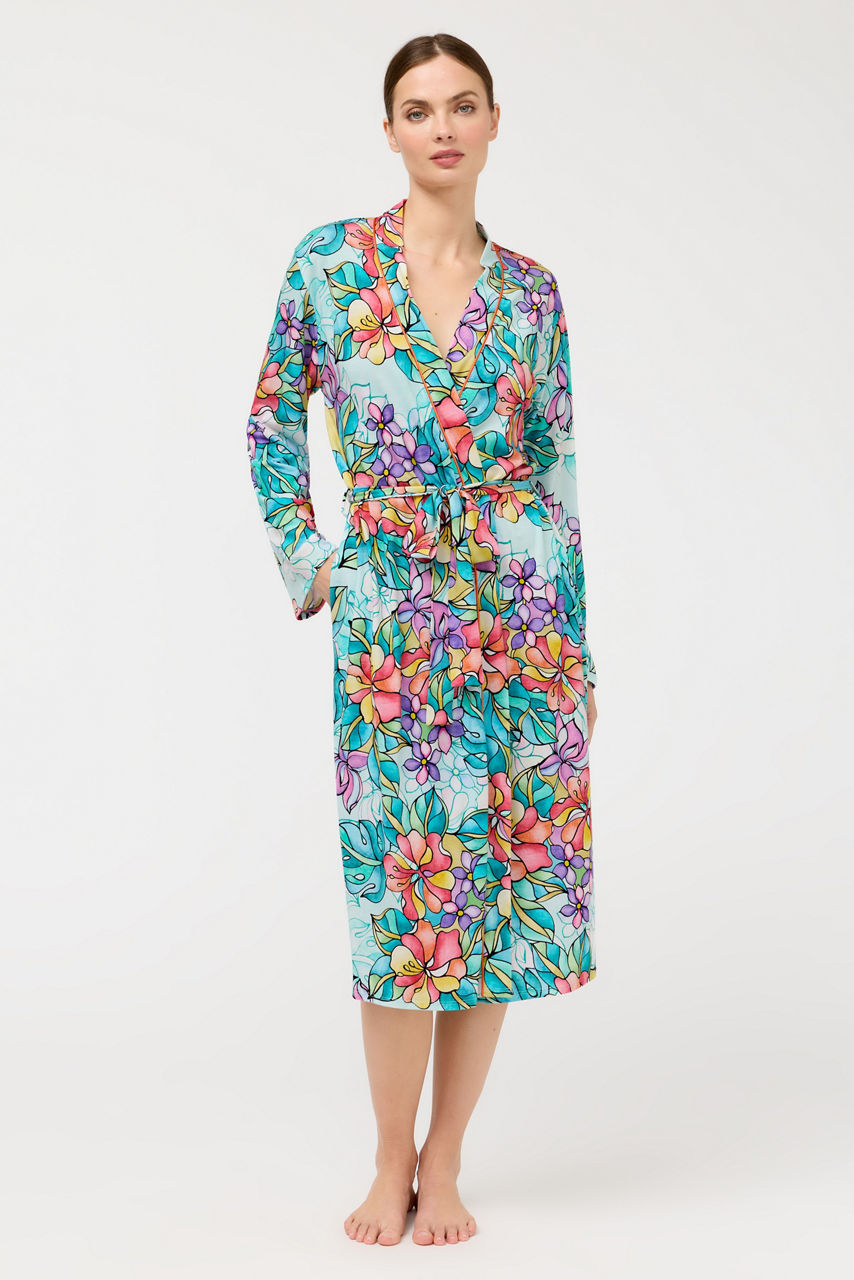 THE JONESY LONG SLEEP ROBE, , large image 1