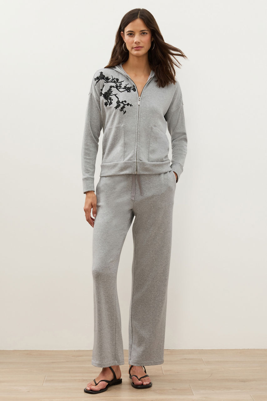 NATORI X JW BRUSHED FRENCH TERRY STRAIGHT LEG PANT, , large image 1