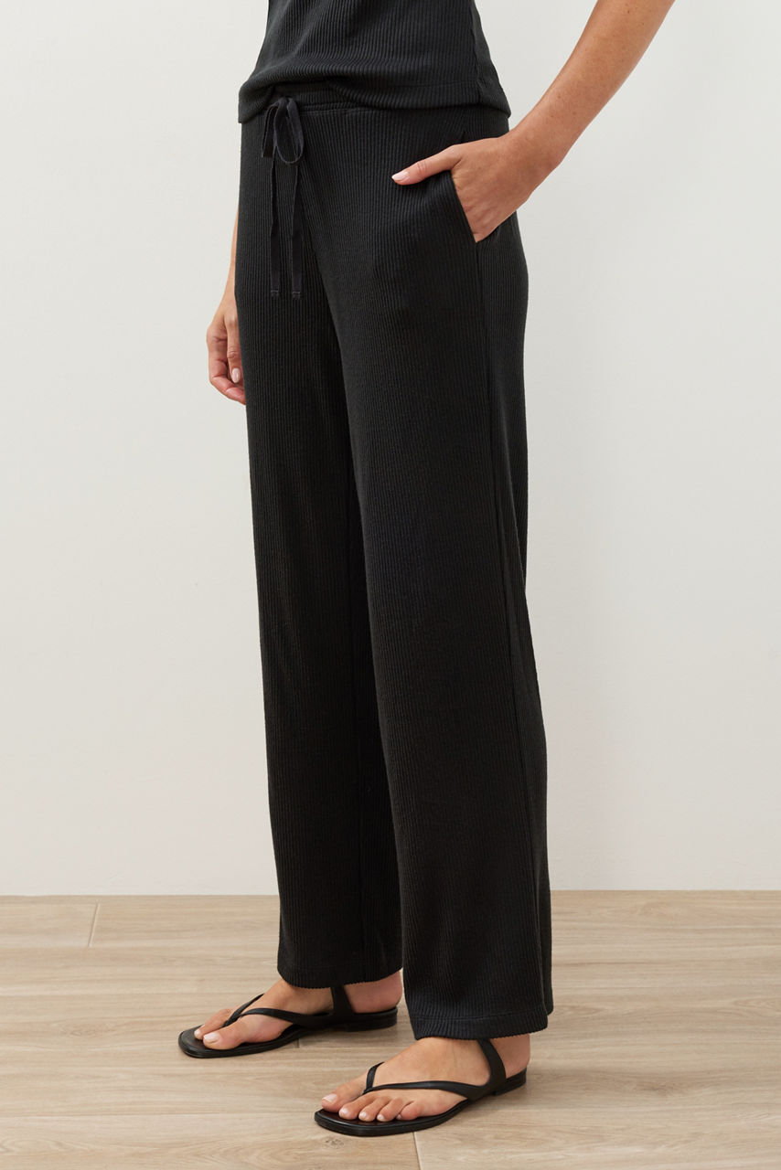 NATORI X JW BRUSHED RIB STRAIGHT LEG PANT, , large image 2
