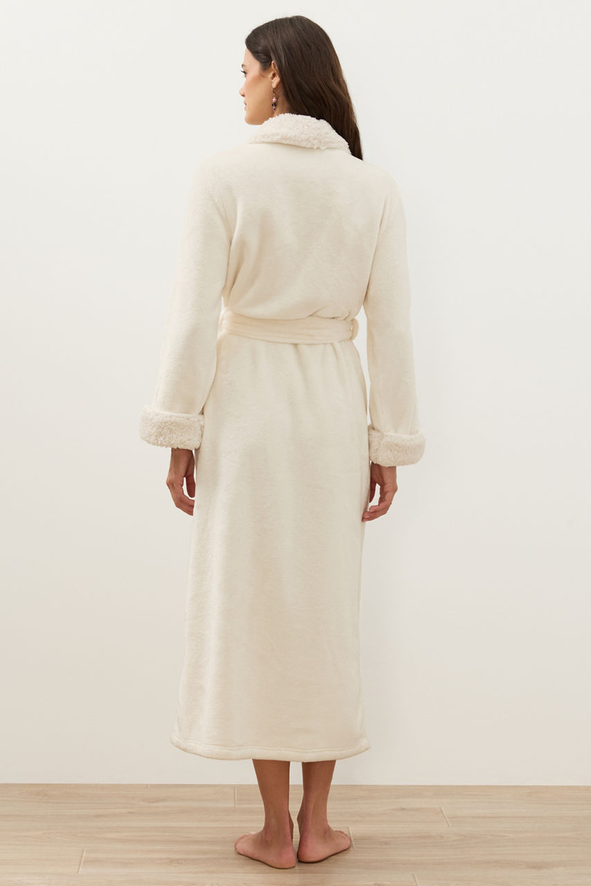 NATORI X JW LUXE SHERPA ROBE, , large image 4
