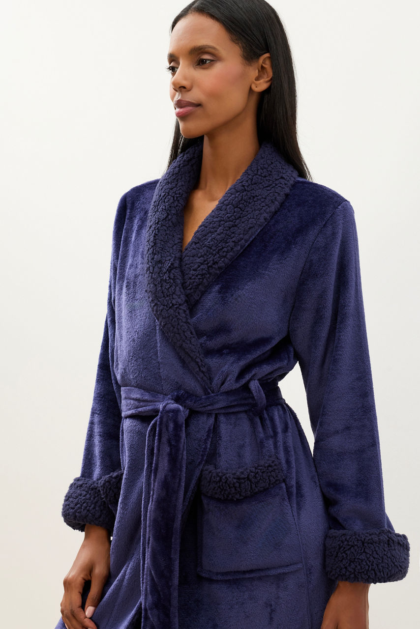 NATORI X JW LUXE SHERPA ROBE, , large image 3