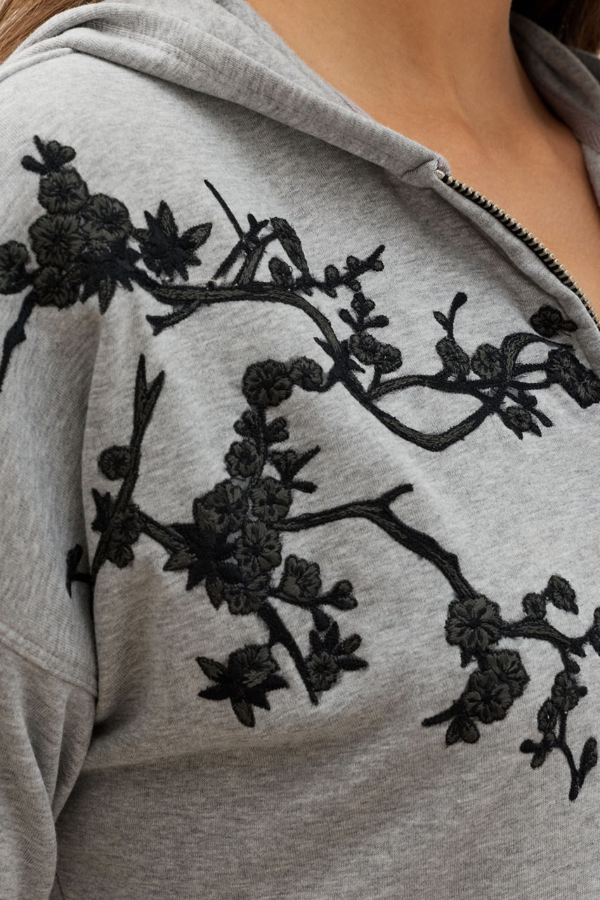 NATORI X JW BRUSHED FRENCH TERRY HOODIE WITH EMBROIDERY, , large image 4