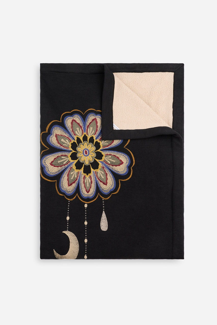 EMBROIDERED THROW BLANKET, , large image 3