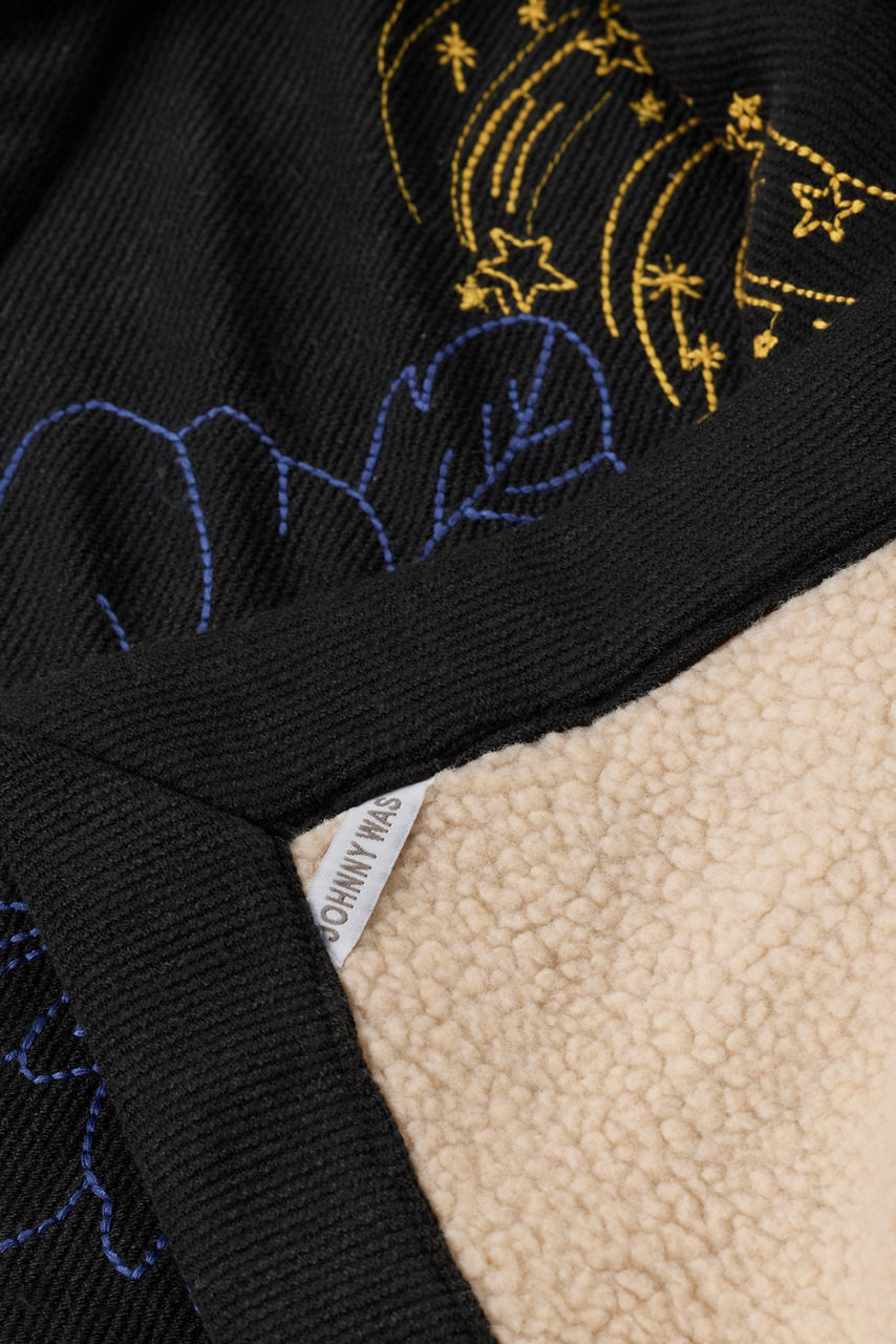 EMBROIDERED THROW BLANKET, , large image 4