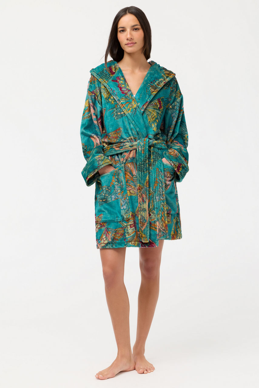 SHORT COZY ROBE, , large image 2